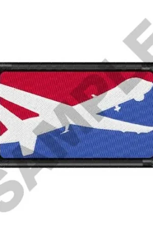 AMERICAN AIRCRAFT Embroidery Design Limited Time