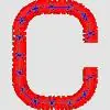Premium RED WGOLD STAR (C) Embroidery Design