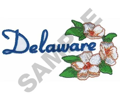 Wholesale Delaware Embroidery Design