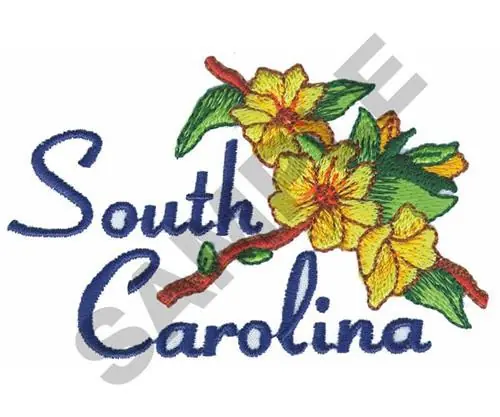 South Carolina Embroidery Design Buy Direct