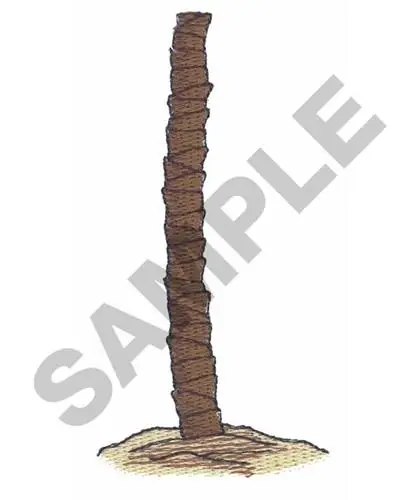 PALM TREE TRUNK Embroidery Design Mega Sale