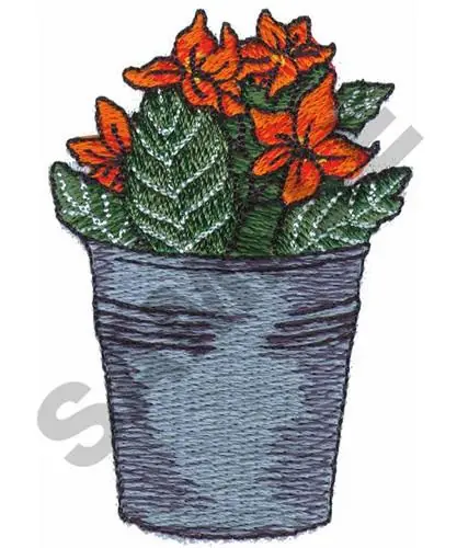 Instant Buy FLORAL Embroidery Design