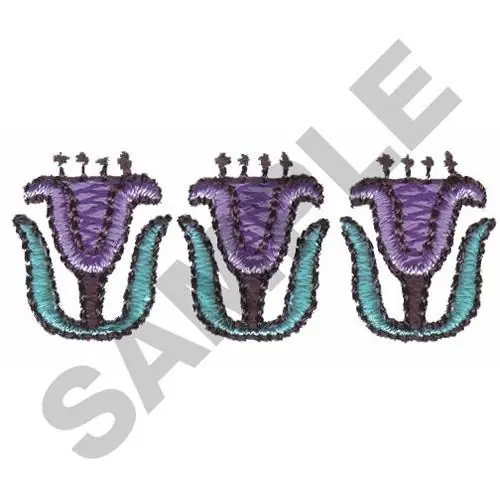 Same Day Shipping FLORAL BORDER Embroidery Design