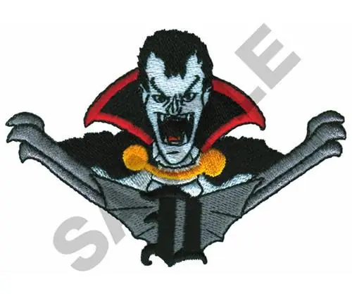 Direct From Manufacturer DRACULA Embroidery Design