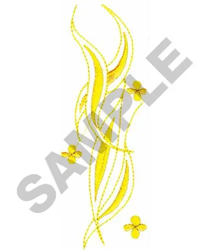 FLORAL FLOURISH Embroidery Design Last Chance