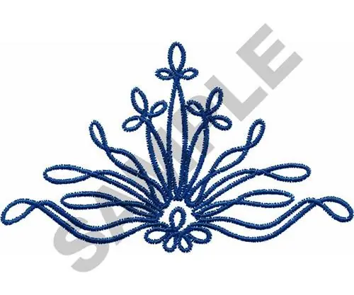 Fancy Ornamnet Embroidery Design New Arrival