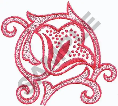 Don’t Miss Out FLORAL ORNAMENT Embroidery Design