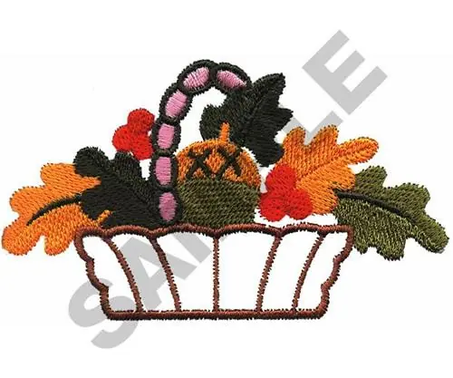 FLOWER BASKET Embroidery Design Hot Picks