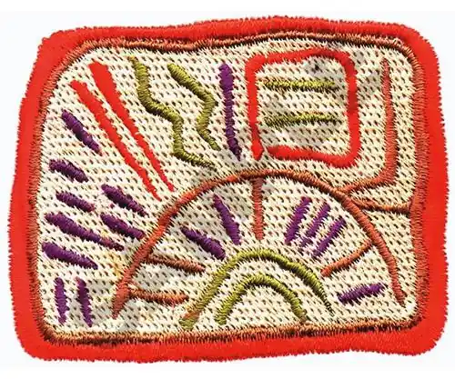 ABSTRACT DECOR Embroidery Design Handmade