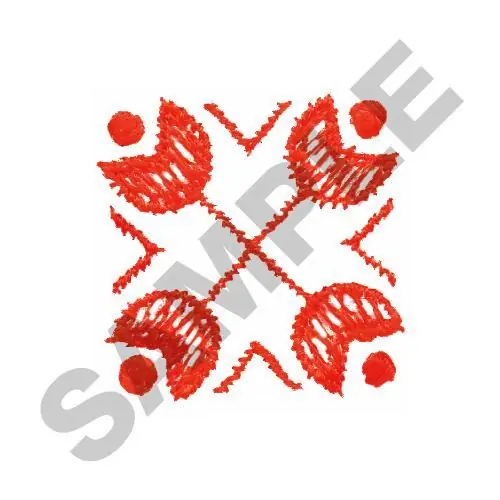 FLORAL MOTIF Embroidery Design Exclusive