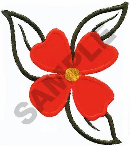 Direct From Manufacturer FLOWER APPLIQUE Embroidery Design