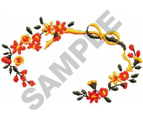 FLORAL BORDER Embroidery Design Top Rated