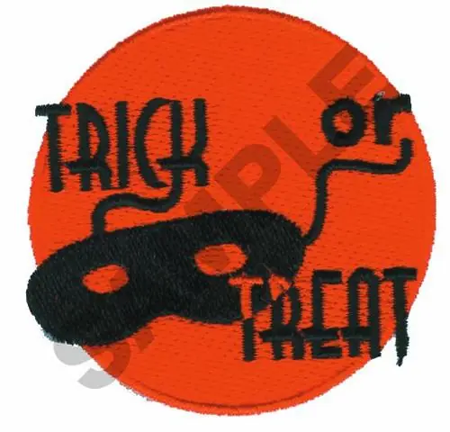 Must Have TRICK OR TREAT Embroidery Design