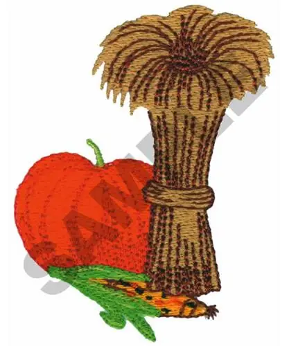 One Day Deal PUMPKIN AND GRAIN Embroidery Design
