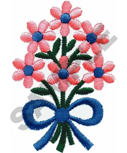 FLORAL BOUQUET Embroidery Design Final Sale