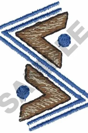 Authentic EMBLEM Embroidery Design