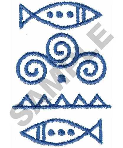 Direct From Factory FISH Embroidery Design