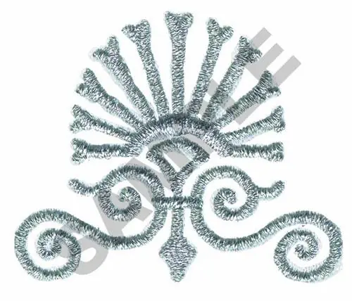 FLEUR DE LIS Embroidery Design Instant Buy