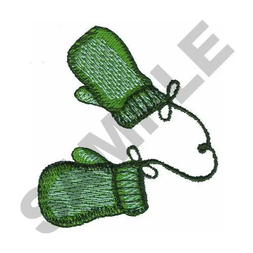 MITTENS Embroidery Design Money Back Guarantee