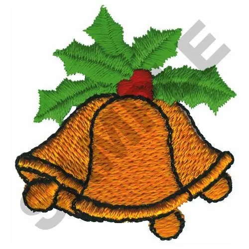 Express Delivery CHRISTMAS BELLS Embroidery Design