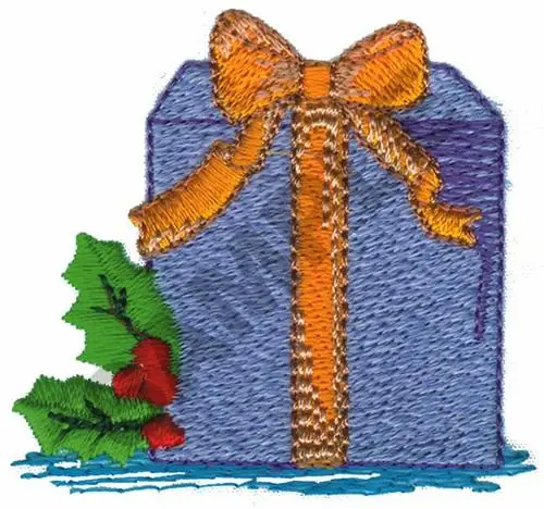 CHRISTMAS PRESENT Embroidery Design Hassle-Free Returns