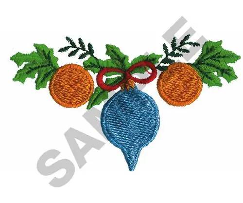 Wholesale CHRISTMAS ORNAMENTS Embroidery Design
