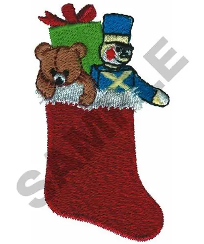 CHRISTMAS STOCKING Embroidery Design Order Now