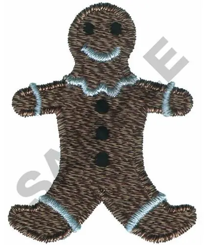 Flash Sale GINGERBREAD MAN Embroidery Design