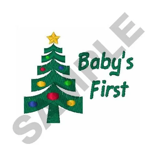 Latest BABYS FIRST Embroidery Design