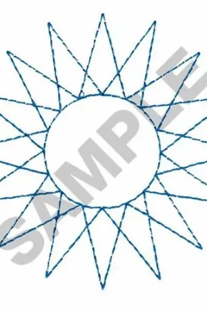 Authentic BORDER Embroidery Design