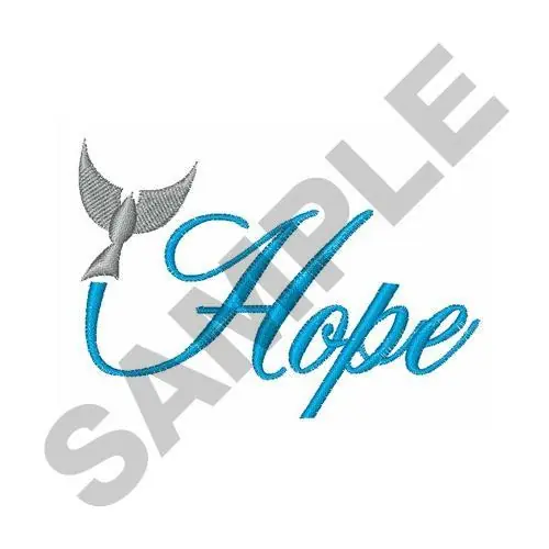 Top Rated HOPE DOVE Embroidery Design