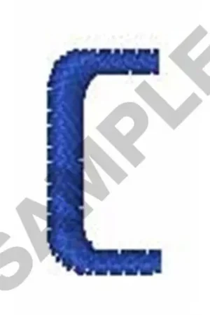 ZRNIC FONT C Embroidery Design Special Discount