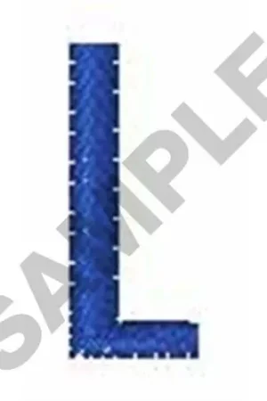 ZRNIC FONT L Embroidery Design Best Seller