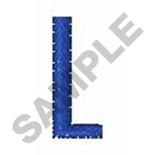 ZRNIC FONT L Embroidery Design Best Seller