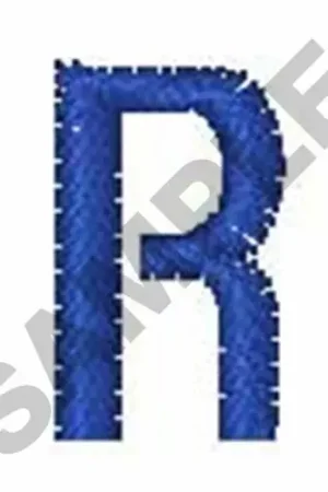 ZRNIC FONT R Embroidery Design Best Seller
