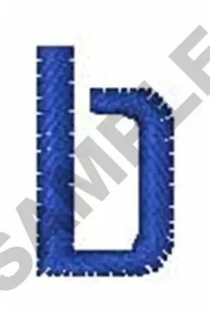 ZRNIC FONT b Embroidery Design Limited Time