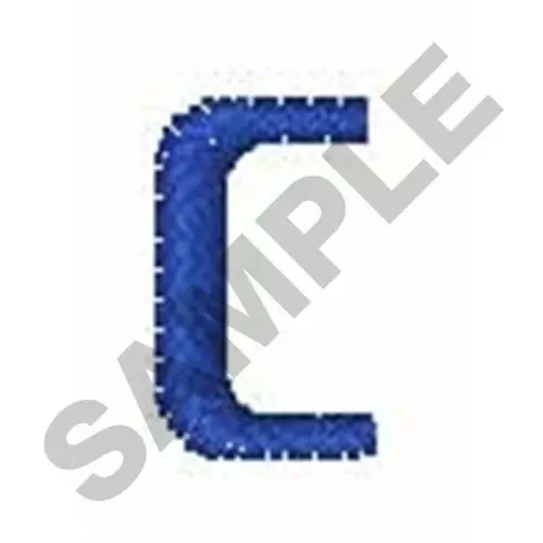 Worldwide Shipping ZRNIC FONT c Embroidery Design