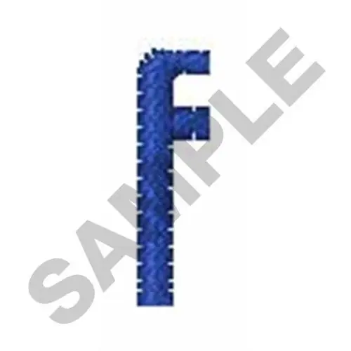 ZRNIC FONT f Embroidery Design Big Sale