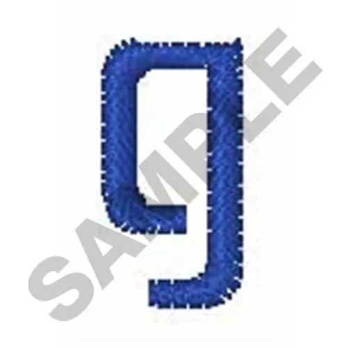 ZRNIC FONT g Embroidery Design Buy Direct