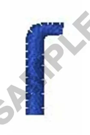 ZRNIC FONT r Embroidery Design Same Day Shipping