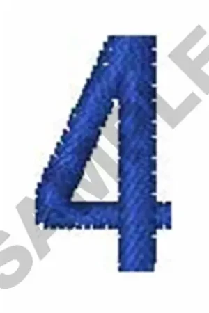 ZRNIC FONT 4 Embroidery Design Price Cut