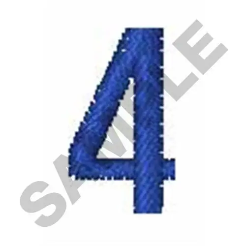 ZRNIC FONT 4 Embroidery Design Price Cut