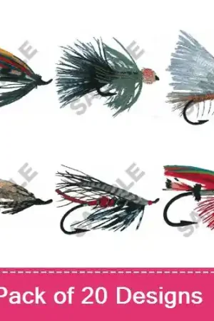 Affordable Fly Fishing 1 Embroidery design pack by Great Notions, Embroidery Packs on EmbroideryDesigns.com