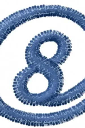 Arrobatherapy Font 8 Embroidery Design Big Sale