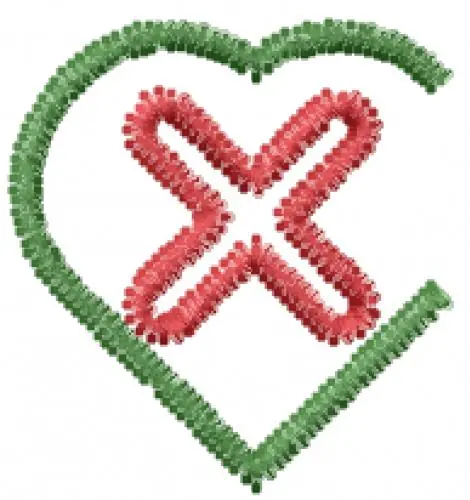 Hearts Font X Embroidery Design Seasonal Sale
