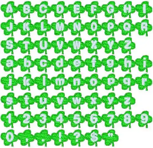 Lucky Clovers by Bella Mia Designs on EmbroideryDesigns.com Trusted Brand