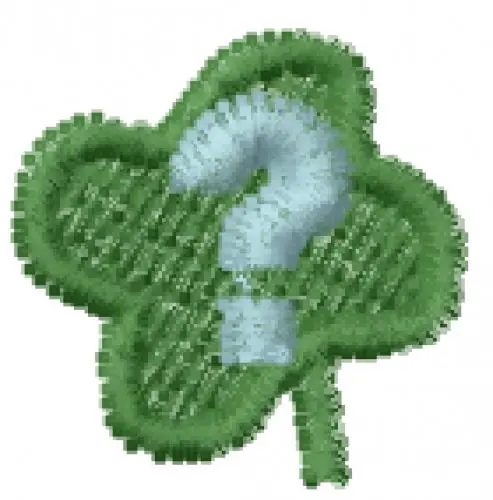 Seasonal Sale Lucky Clover Font ? Embroidery Design