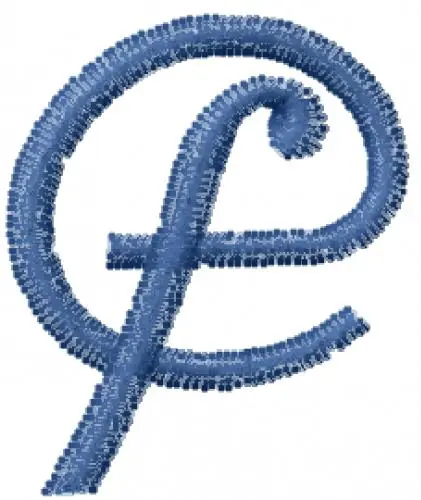 Limited Time Arrobatherapy Font f Embroidery Design