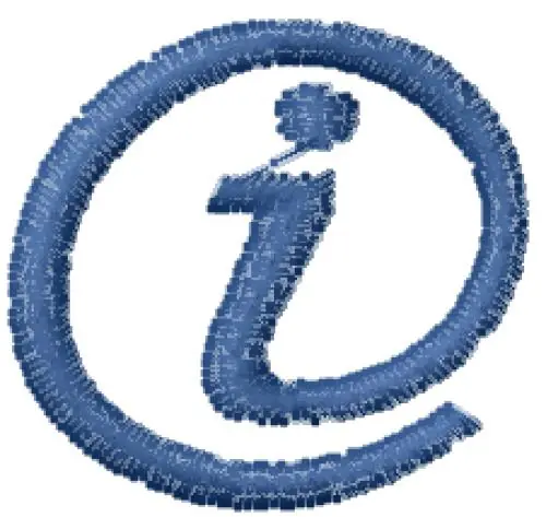 Arrobatherapy Font I Embroidery Design Free Delivery