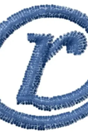 Arrobatherapy Font r Embroidery Design Same Day Shipping